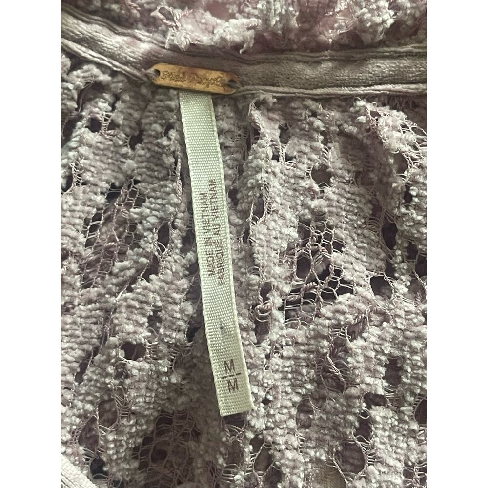 Free People Jenny Purple Crush Velvet Dress - Picture 11 of 11